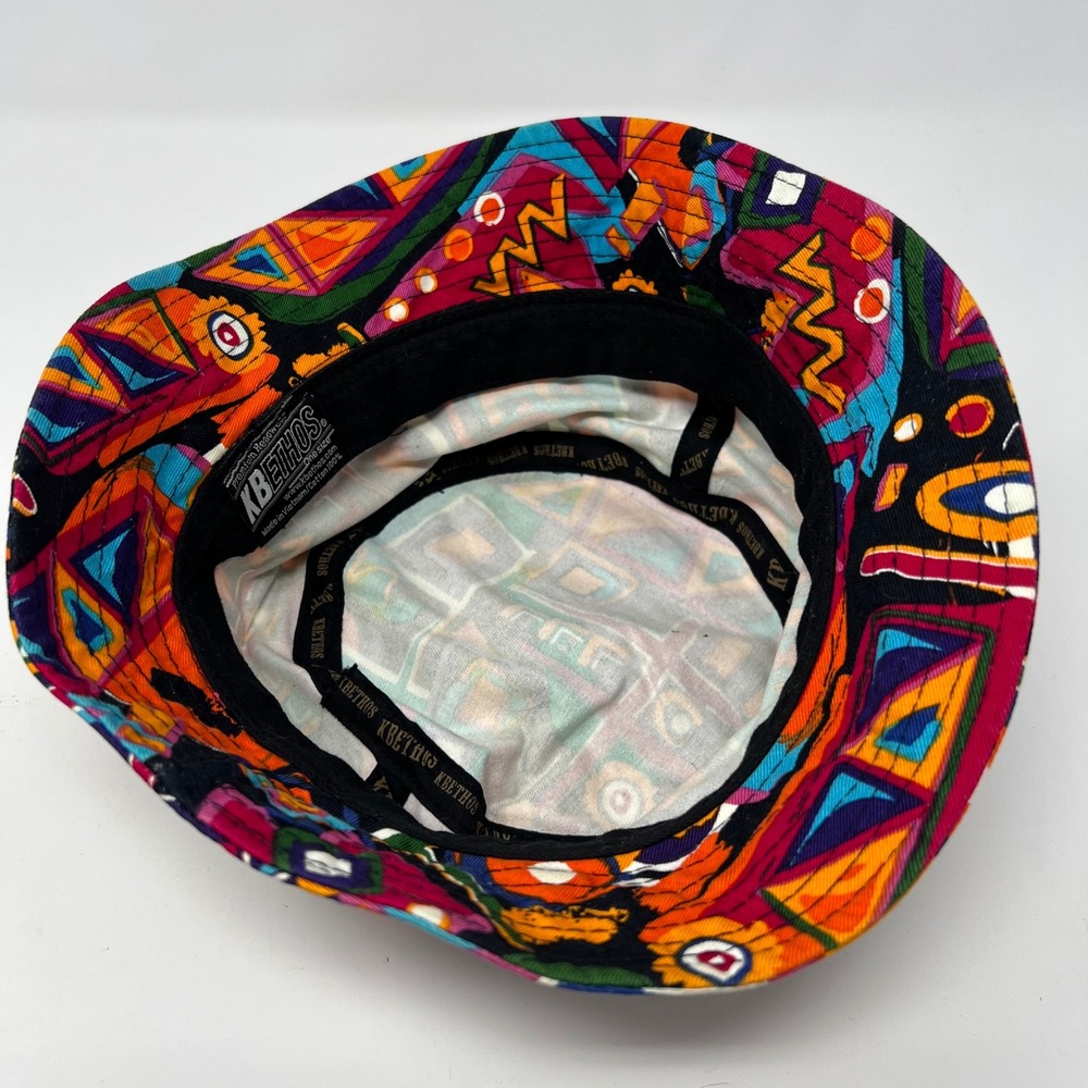 KBETHOS Abstract Graffiti Hip Hop Retro Bucket Boonie Hat Fresh Prince 90s - Picture 6 of 6